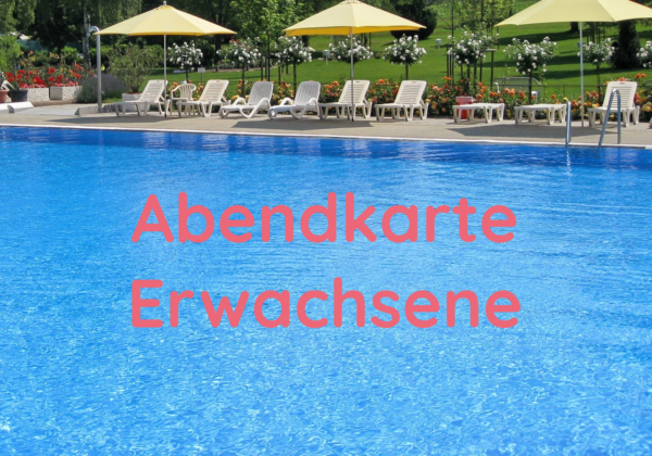 Abendkarte Erwachsene