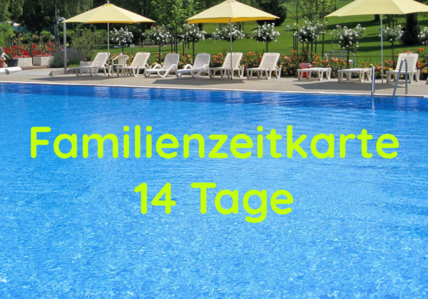 Familienzeitkarte 14 Tage