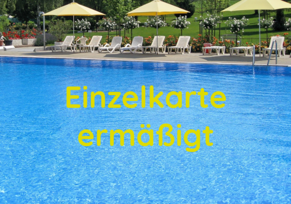 Einzelkarte ermäßigt