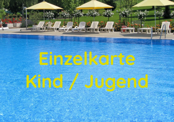 Einzelkarte  Kind / Jugend 6-17 Jahre